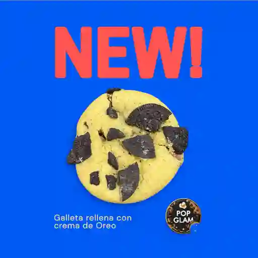 Galleta con chocolate y oreo
