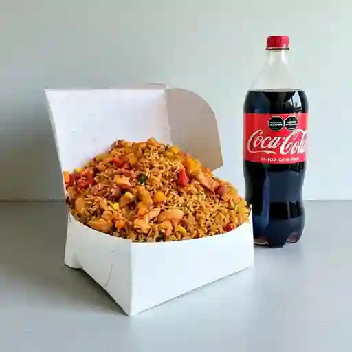 Arroz Ranchero Familiar + Gaseosa 1.5 ml