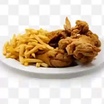 Medio Pollo a la Broster