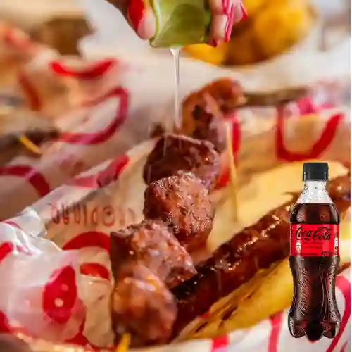 Combo Chopinar de Cerdo + Coca Cola Sin Azúcar 400 ml