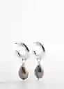 Pendientes Adella Plata Talla 99 Mujer Mango