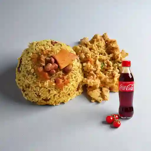 Combo Calentado de Frijoles +Cocacola Orig 400ml