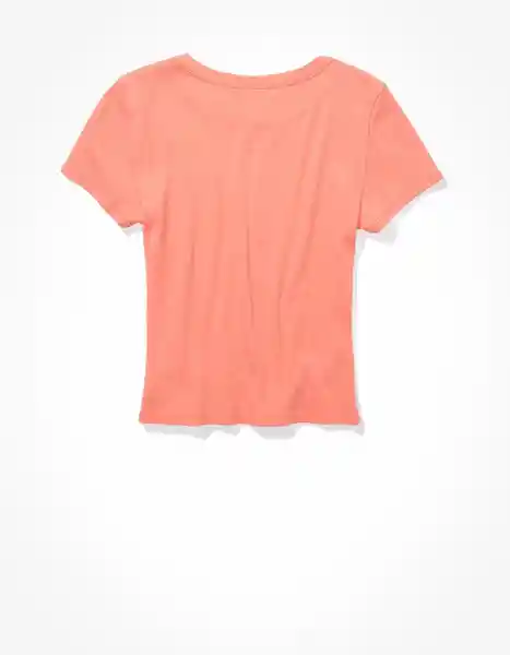 Camiseta Mujer Naranja Talla Small American Eagle 10958281