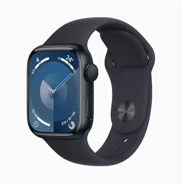 Apple Watch Series 9 Correa Deportiva Color Medianoche Talla S/M