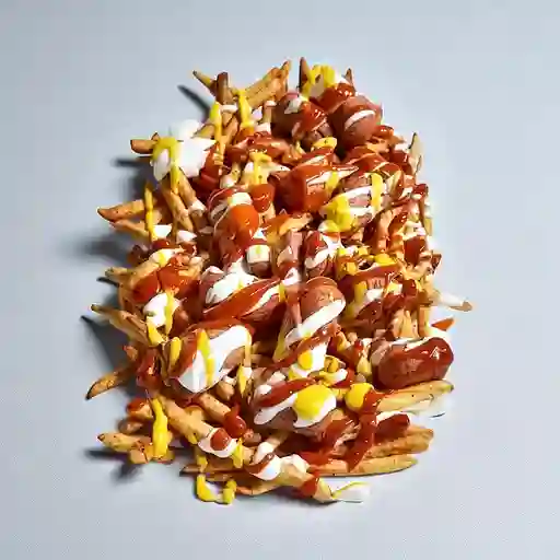 Salchipapa 3 Carne Grille