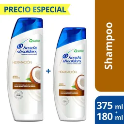 Head & Shoulders Shampoo Hidratación con Aceite de Coco
