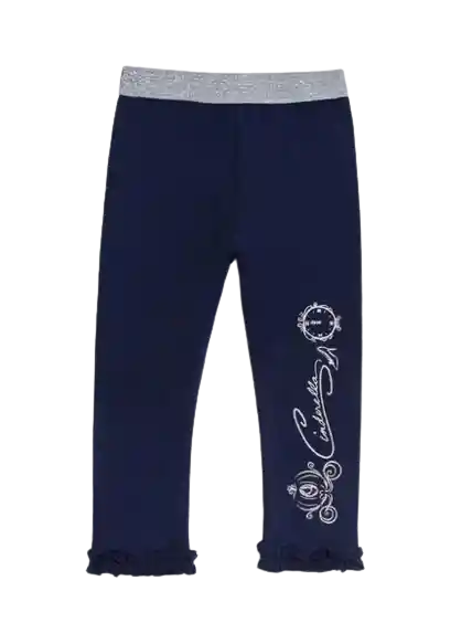 Legging Princesas Navy Talla 2T