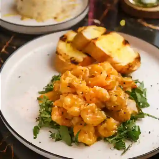 Camarones garlic