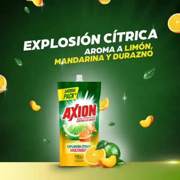 Axion Lavaplato Explosión Cítrica