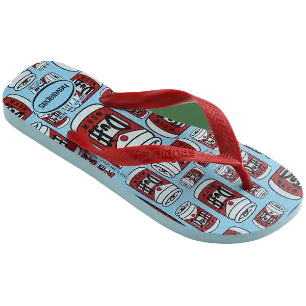 Sandalias Simpsons Azul Agua Talla 46 4137889 Havaianas