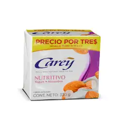 Carey Jabón de Tocador Nutritivo Yogurt
