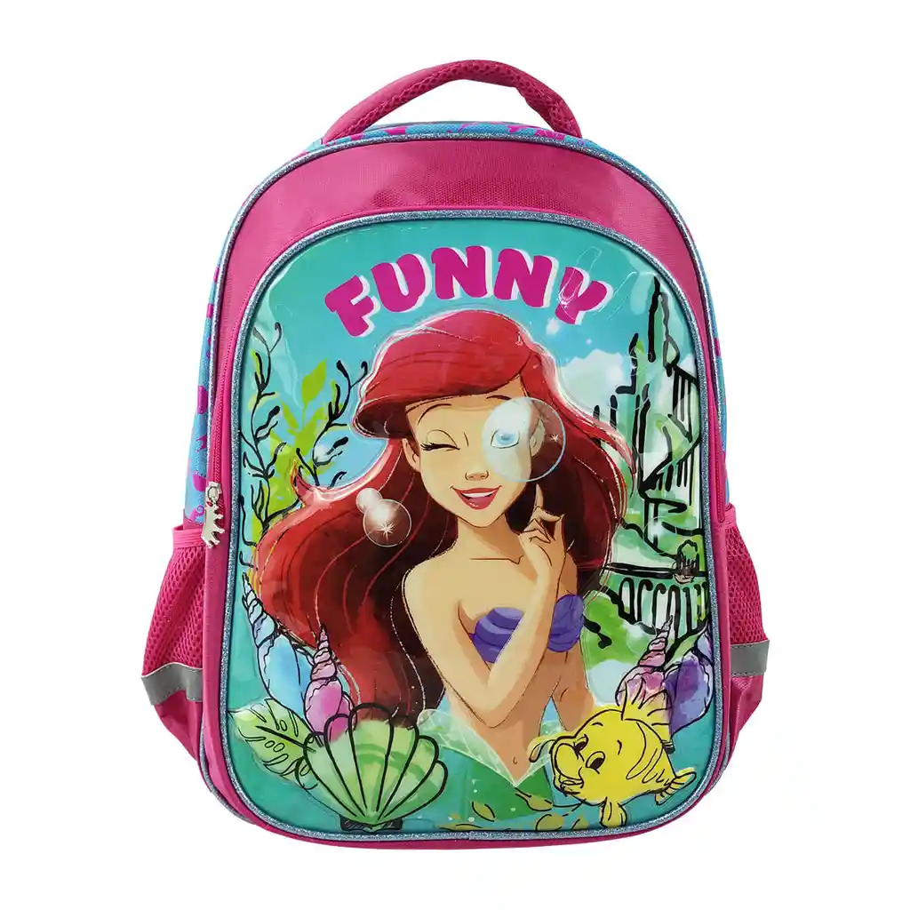 Morral Disney Princesas Para Niña Sirenita, Moana Y Rapunzel