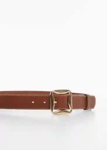 Cinturón Malta Marrón Talla M Mujer Mango