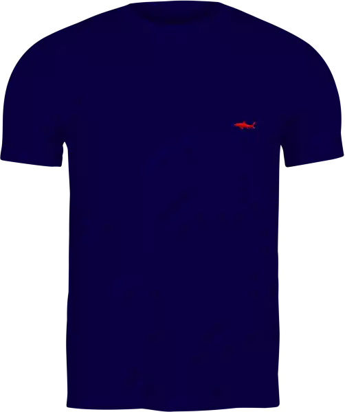 Camiseta Hombre Azul Oscura Talla L Salvador Beachwear