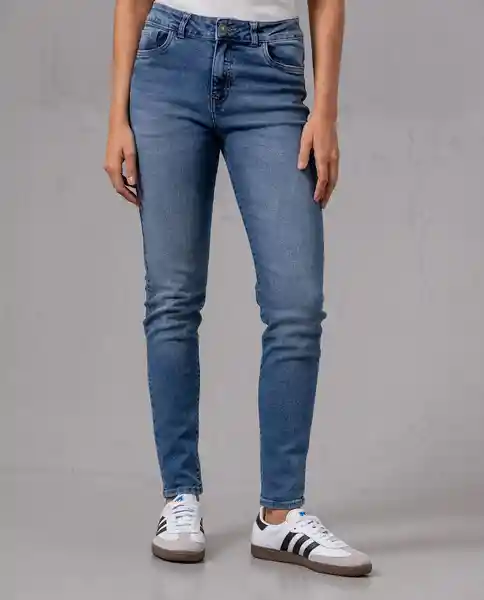 Jean Magic up Mujer Azul Medio Cianeo Talla 4 73024 Rifle