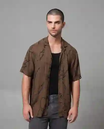 Camisa Hombre Café L 112 112G011_CAF181015 Rifle