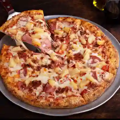 Pizza Hawaiana con Pepperoni