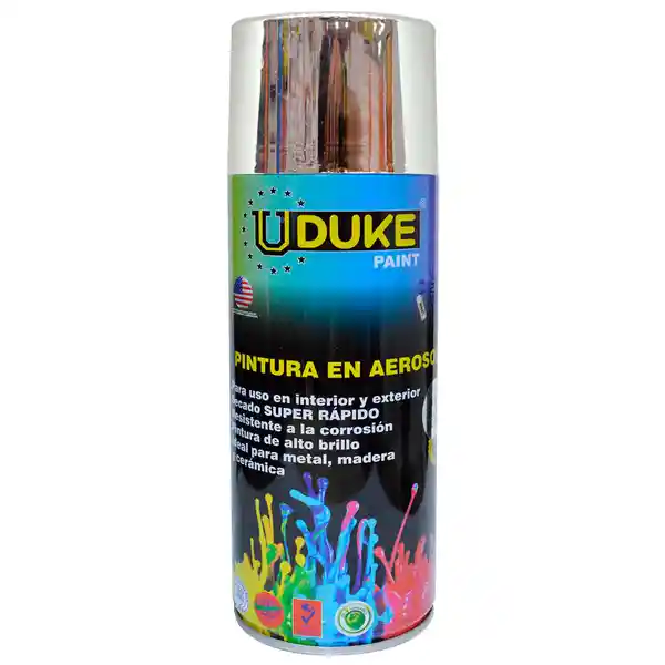 Uduke Aerosol Cromado Brillante Niquelado 400 mL (318) (Ht40221)