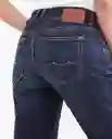 Jean Rusty Femenino Azul Dark Talla 6 Chevignon