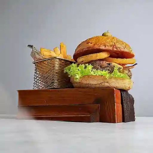Western Bbq Burger Doble