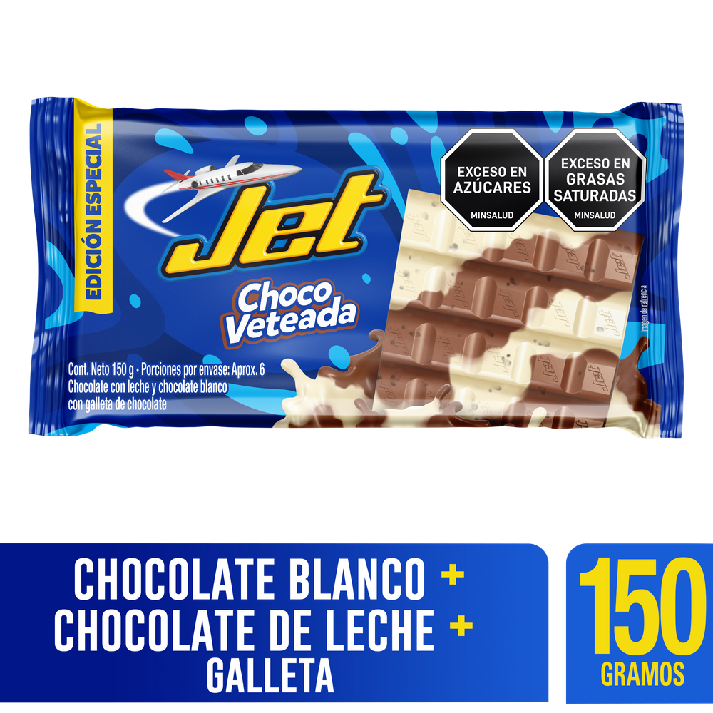 Jet Chocolatina ChocoVeteada con Galleta Precio Rappi