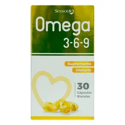 Sensilife Suplemento Dietario Omega 3-6-9