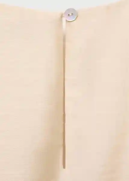Top Jess Crudo Talla M Mujer Mango