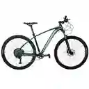 Optimus Bicicleta Aquila Shimano Negro Verde L