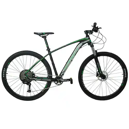 Optimus Bicicleta Aquila Shimano Negro Verde L