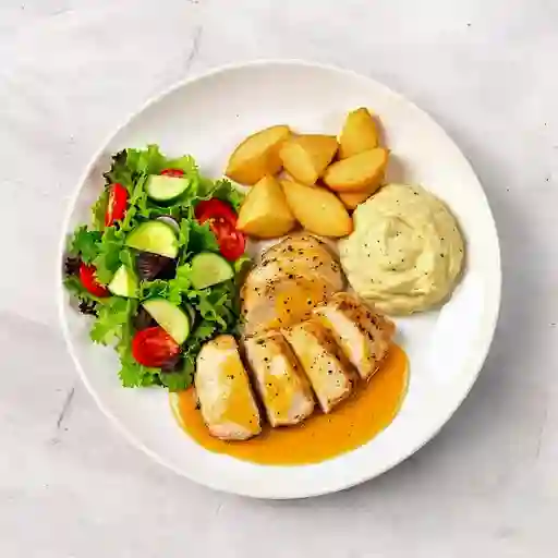 Pechuga De Pollo En Salsa De Limon