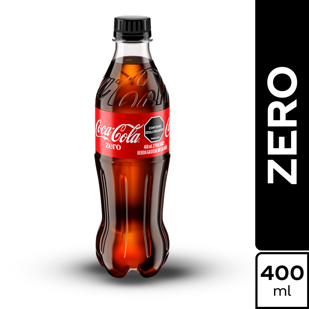 Coca-Cola Gaseosa Zero 400 ml