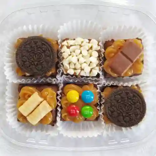 Caja de 6 Mini Brownies