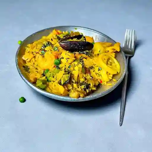 Paella Amazonika de Mariscos