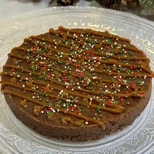 Christmas brownie tamaño mini