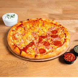Pizza Mitad-mitad Mediana
