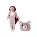 Muñeca Con Disfraz de Osito Miniso