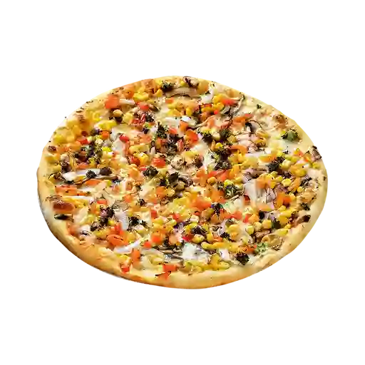 Pizza personal vegetariana