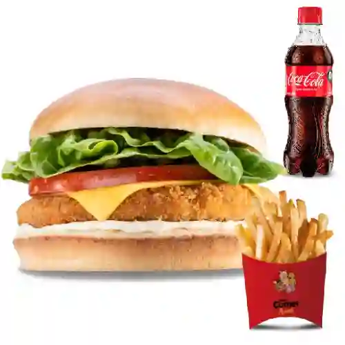 Combo Pollo Apanado + Coca Cola 400ml