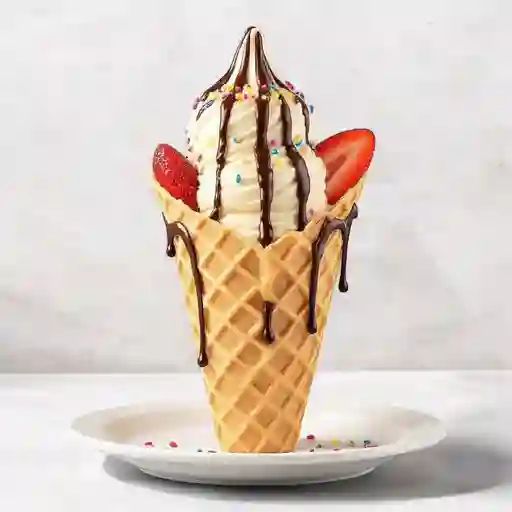 Bubble Waffle De Helado Especial