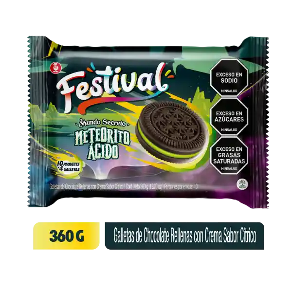 Festival Galleta Mundo Secreto 10 g