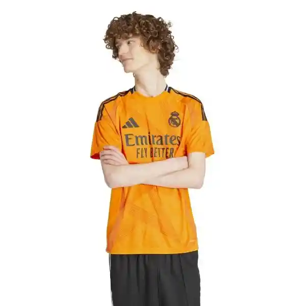 Adidas Jersey Real Madrid Para Hombre Naranja Talla L