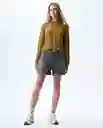 Short Mujer Gris Talla 8 351G003_GRI160613 Americanino