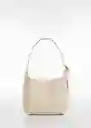 Bolso I Salva Off White Talla 99 Mujer Mango