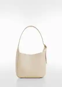 Bolso I Salva Off White Talla 99 Mujer Mango
