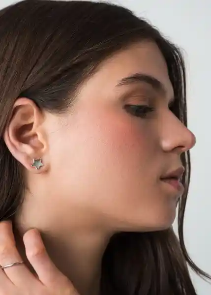 Joyeria Mujer Gris Plateado Medio 333G018 Naf Naf