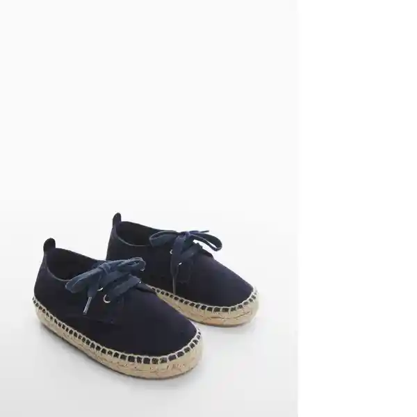 Zapatos Jimmyab Azul Talla 23 Niños Mango