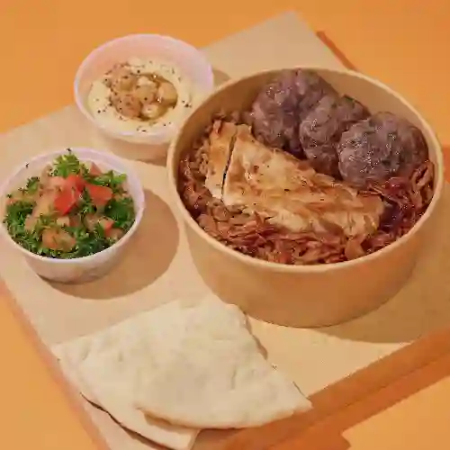 Bowl Doble Proteina Filete Pollo + Kafta