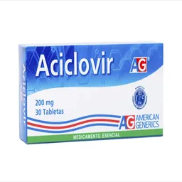 American Generics Aciclovir (200 Mg)