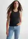 Camiseta Swim Negro Talla 19 Teen Niñas Mango