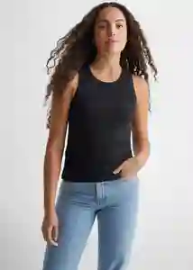 Camiseta Swim Negro Talla 19 Teen Niñas Mango